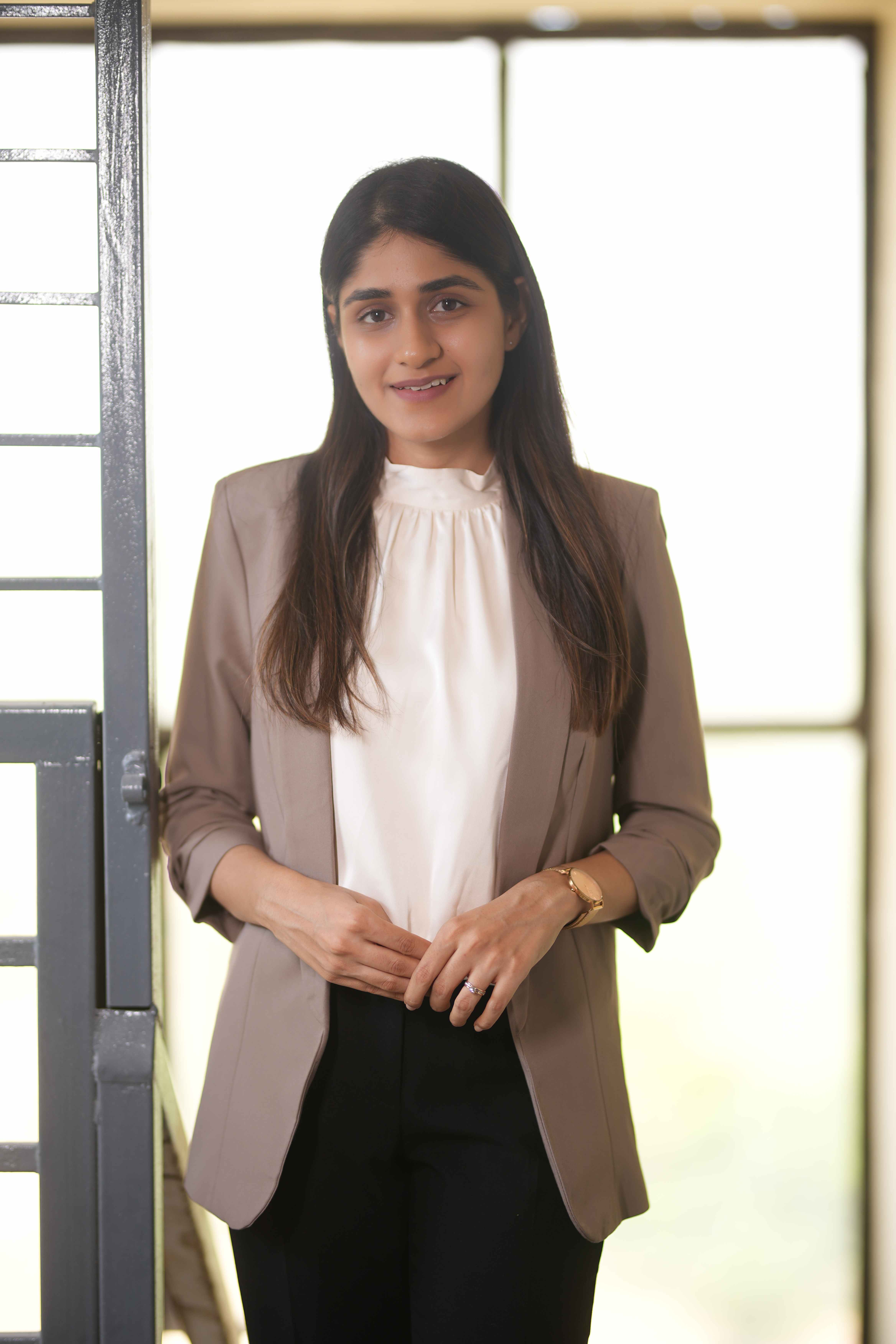 Dr. Priyanka Sadhwani welcoming patients